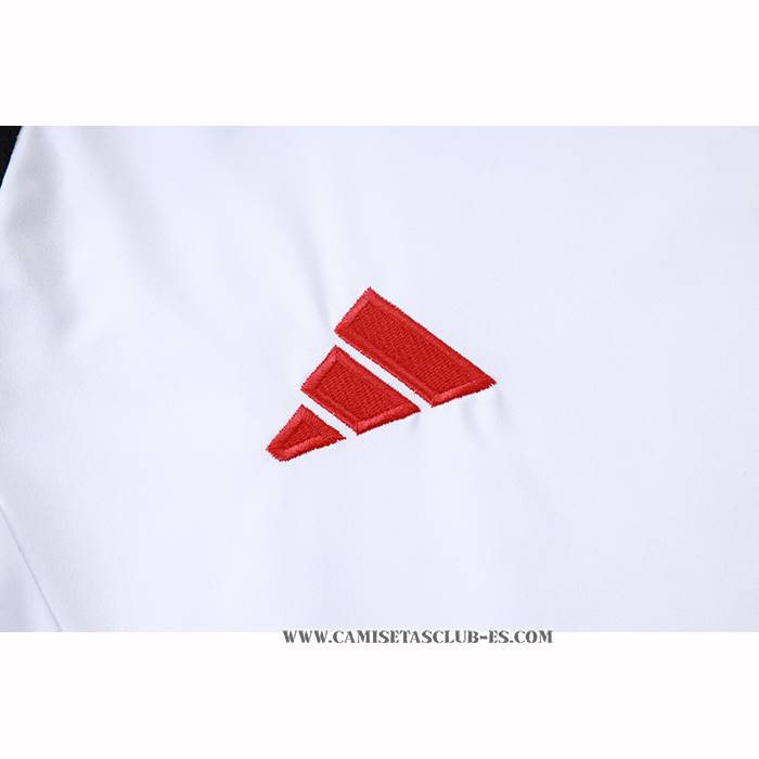 Chandal del Flamengo 25-26 Manga Corta Blanco - Pantalon Corto